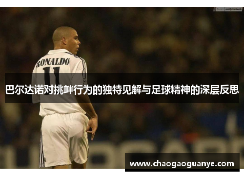 巴尔达诺对挑衅行为的独特见解与足球精神的深层反思 巴尔达诺对挑衅行为的独特见解与足球精神的深层反思